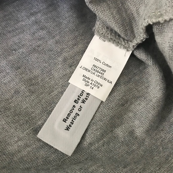 Jcrew Gray Side Zip Varsity Dress - Picture 5 of 5